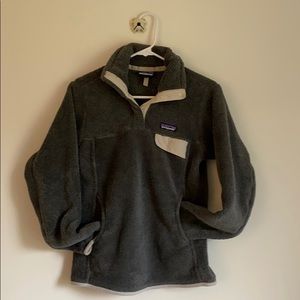 Patagonia women’s fleece Reese nap tool small gray